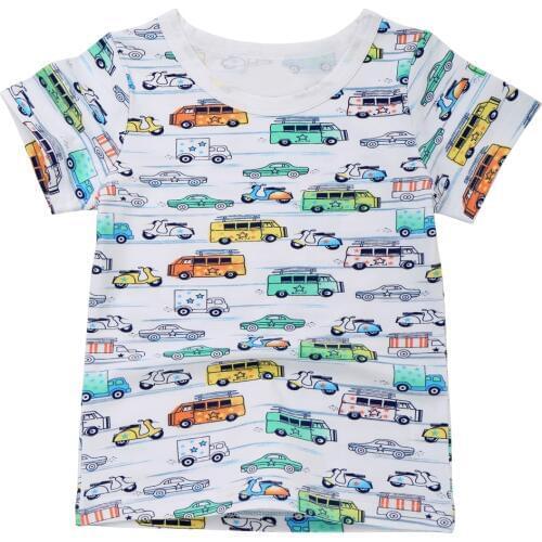 New Boys T Shirts Cartoon Kids Clothes 2018 Girls T Shirt Summer Tops Children T-shirts With Short Sleeve Toddler Tshirt MF001