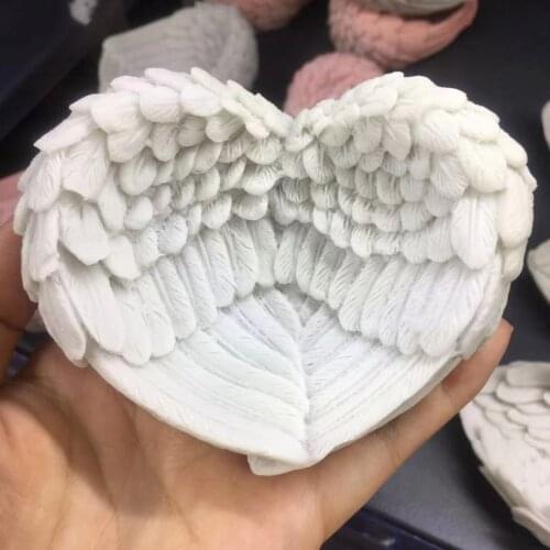 Crystal Ball Stand Resin wing shape Stands sphere Base for Display