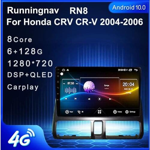 Runningnav For Honda CRV CR-V 2004-2006 Android Car Radio Multimedia Video Player Navigation GPS
