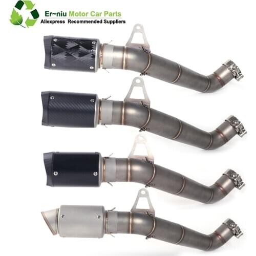 Motorcycle Exhaust Escape Muffler Full System Middle Pipe Slip On For HONDA CBR1000RR CBR1000 RR CBR 1000 RR 2008 to 2016 years