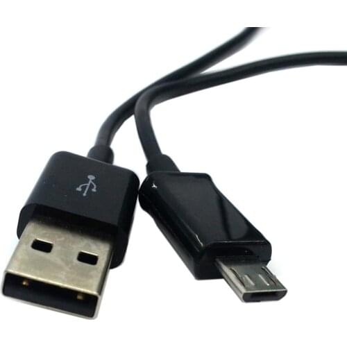 Longo 8mm branco conector micro usb data cabo de carga para samsung huawei htc telemovel s4 i9500 n7100 i9220 i9100