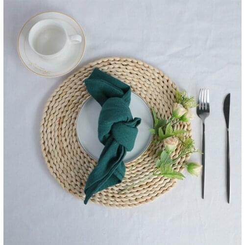 40X40CM Wedding Decoration Napkins,Soft and Skin-friendly Kitchen Tableware Tea Towel,for Dining Room Holiday Party Decora