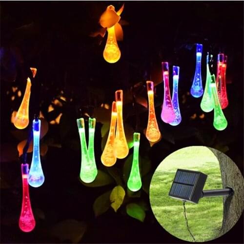 3.5M 10LEDs Solar light LED garland Waterproof LED led strip christmas lights outdoor fairy lights string lights decoration