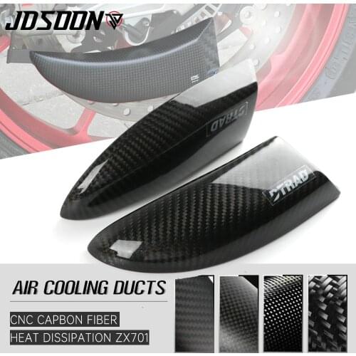 Carbon Fiber Air Cooling Ducts Brake Cooling Mounting kit System For YAMAHA MT-10 FZ10 2016-2019 YZF-R1 2004-19 R6 V-MAX VMX17