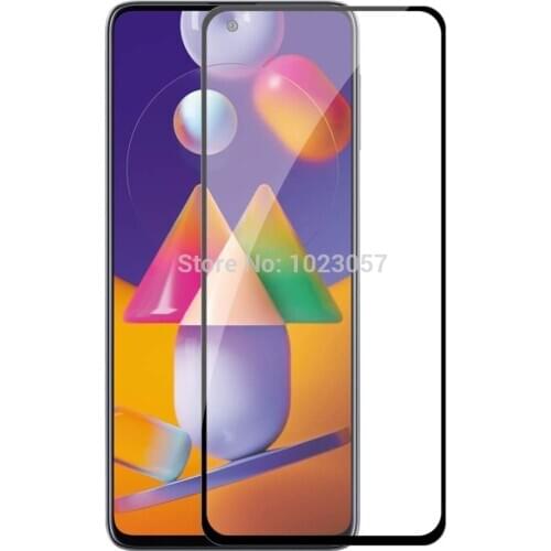 2.5D 9H Tempered Glass On for Galaxy M31S Full Coverage Screen Protector Glass For Samsung Galaxy M31S SM-M317F