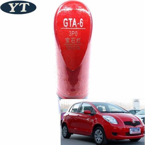 Car scratch repair pen, auto paint pen RED color for Toyota Vios Corolla Reiz vois highlander Crown RAV4 Camry Yaris