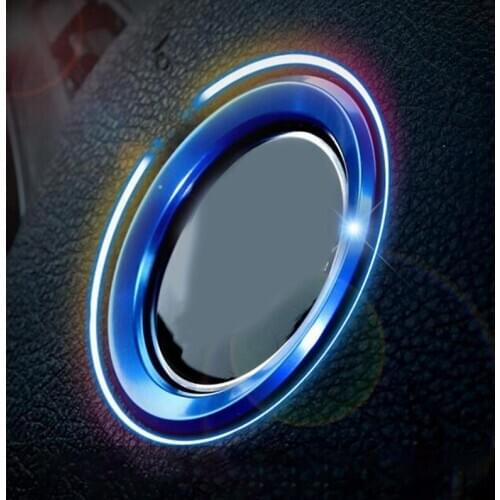 Auto Steering Wheel Aluminum Alloy Decorative Bright Ring Cover Suitable for BMW steering wheel Inner Ring Case Auto Interior