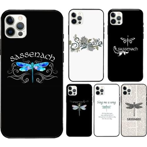 Outlander Sassenach Phone Case For iPhone 11 Pro Max 12 mini 6S 7 8 Plus X XS Max SE 2020 XR Cover Coque