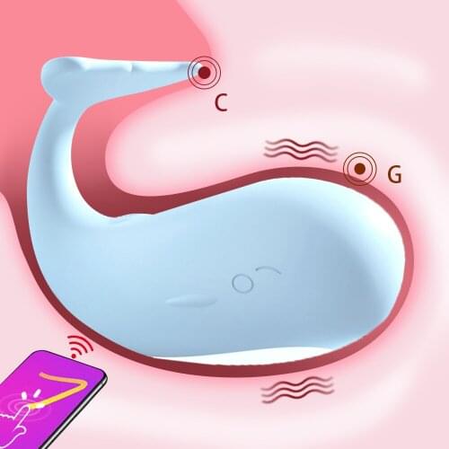 Sex Toys for Women 9 Frequency APP Wireless Remote Control whale Vibrator Vagina Clits Stimulator G-Spot Vibrating Egg