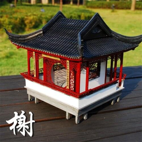 Wood building kit The State Forest and Park models humble Park-Fleur Pavilion wooden model kit