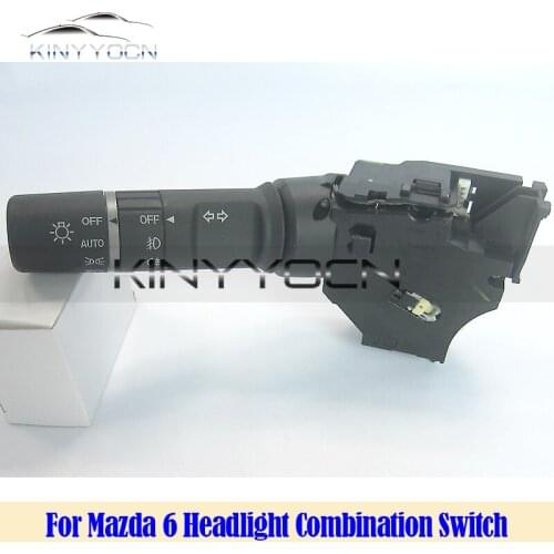For Mazda 6 Ruiyi Head Light Head Lamp Headlight HeadLamp Turn Signal Indicator Switch Button Combination Switch