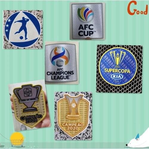 New 2020 2021 Flamengo supercopa do brasil conmebol recopa Patches Heat Transfer Badge soccer patch