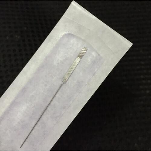 Disposable Sterilized Professional Tattoo Needles 5F For Tattoo Eyebrow Pen Machine Permanent Makeup Kit 100pcs PMU needles 5F