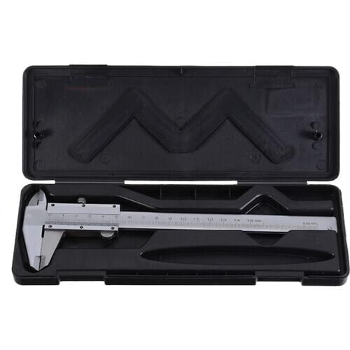 Carbon Steel Vernier Caliper High Precision 0-150mm 0.02mm Vernier Caliper Dimensions Measuring Gauge Gauging Tool