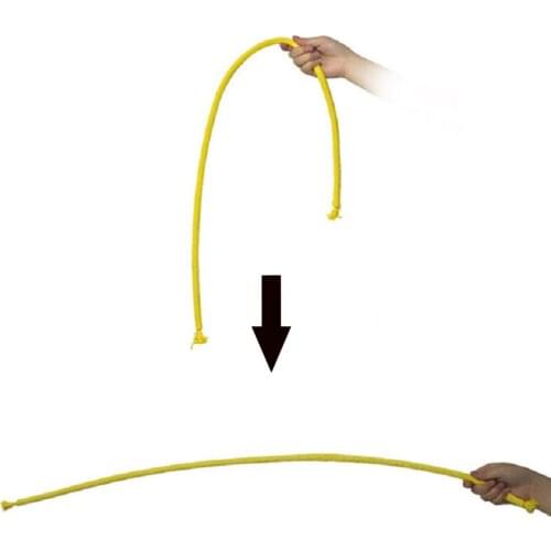 Stiff Rope Close Up Street Kids Party Show Stage Bend Tricky Magic Trick Toy Comedy Magician Gimmick Illusions Drop Shipping