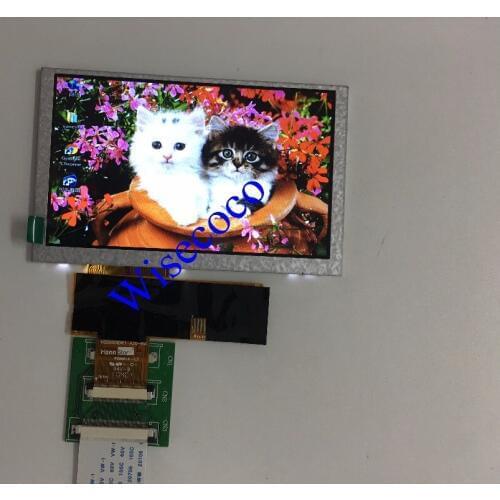 5 inch vehicle-mounted LCD suite projection HSD050IDW1 resolution 800 x480 DIY on-board computer monitors