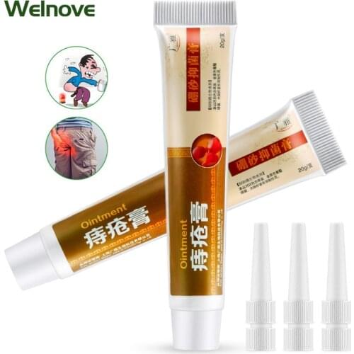 1Pcs Hemorrhoids Ointment Effective Relieve Internal External Hemorrhoids Herbal Cream Medical Cream Anal Fissure Pain Relief