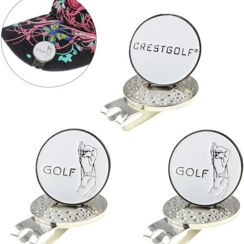1 Pc GOLF Cap Clips Golf Ball Markers Magnetic Hat Clip Training Accessories Several Styles to Choose