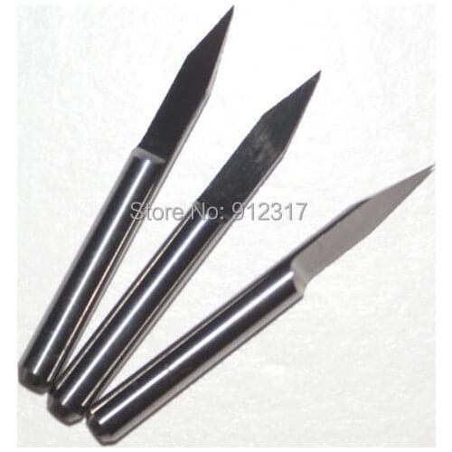 10pcs/lot 3.175*90degree*0.2mm Flat Bottom Wood Engraving Router Bits/3D engraving bit for hard wood, acrylic, PVC, PMMA