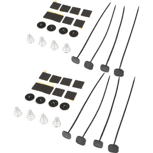 2x 8.86' electric universal auto cooling radiator fan hot rad mounting kit