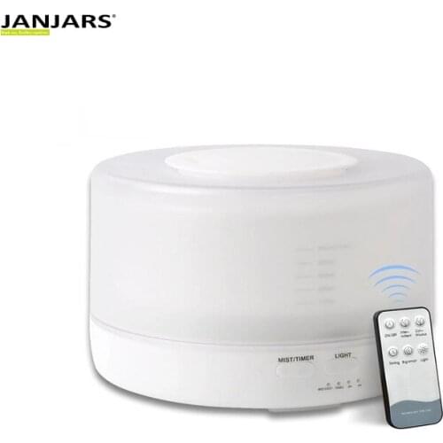 500ml ac dc plug adapter led aroma electric ultrasonic diffuser essential oil air freshener diffuser outlet nebulizer