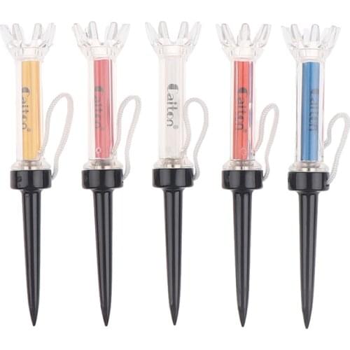 90mm 5Pcs Golf Training Ball Tee Magnetic Step Down Golf Ball Holder Tees Outdoor Golf Tees Accessories Golf Tees