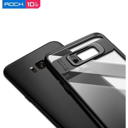 For Samsung Galaxy S8 Plus Case ROCK Full Protective Slim TPU Transparent Back Cover for Samsung S8 Plus Case чехол