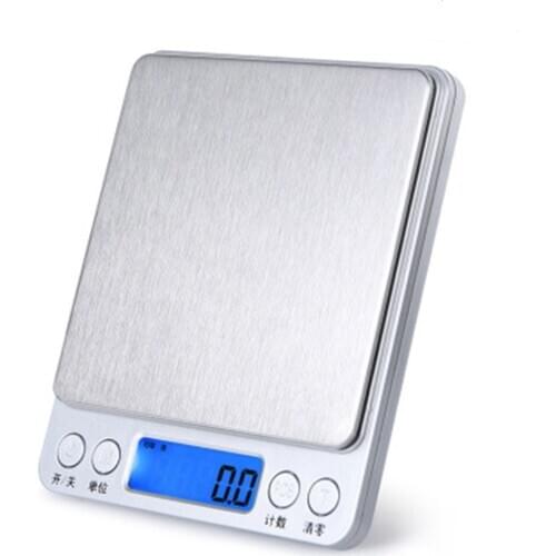 Kitchen Scale Waterproof Food Weight Scale Household Kitchen Scale Digital Electronic Coffee Scale Measuring Tool 3Kg/0.1g 5KG