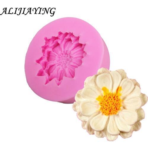 Flower Silicone Sugar Mold Cake Decoration Mold Kitchenware DIY Baking Tools D0818