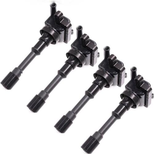 4PCS Ignition Coil MD361710 099700048 For Mitsubishi Mirage 1995-2005 Lancer Space Star I4 1.3L 1.6L