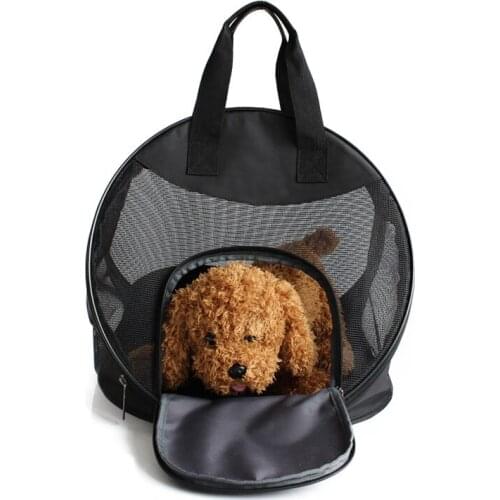 Multifunctional folding pet handbag pet dog backpack pet out carrying bag Fold the cat dog cage pet portable carrier
