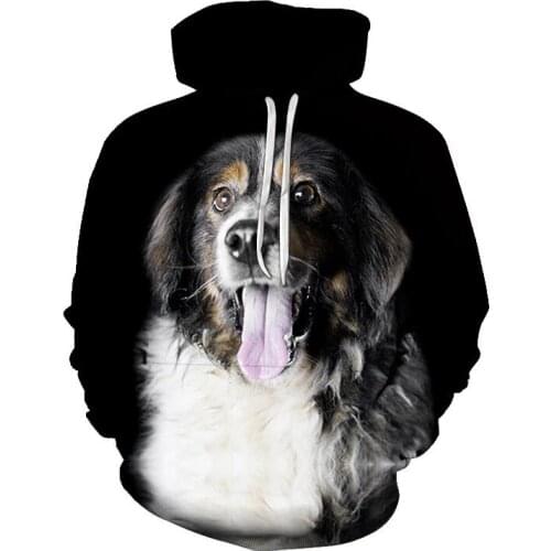 Fashion 3D Printed Pug Hoodies Men Women Sweatshirts Harajuku hoodie off white Pullover Casual Boys Girls Streetwear jacket