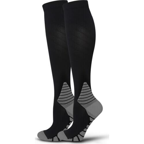 Mens Socks, Long Tube Compression Socks, High Elasticity, Calf Protection, Outdoor Sports, Running, Cycling Compression Socks