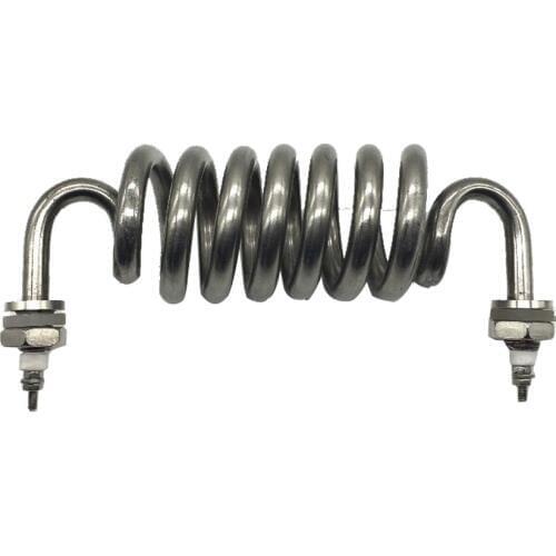 Water heating element for pool equipment, oil strong corrosion resistance heat exchanger