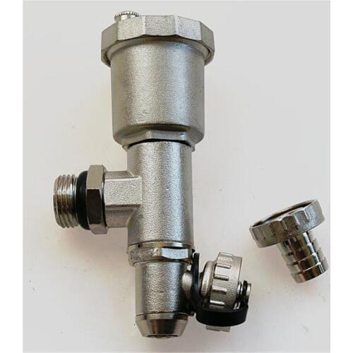 New Water Radiator Exhaust Assembly Radiator Surface Mounted Accessories Automatic Manual Exhaust Drainage Set