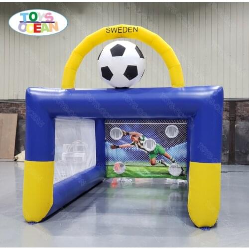 New style inflatable football gate guard outdoor competitive shooting game football & soccer