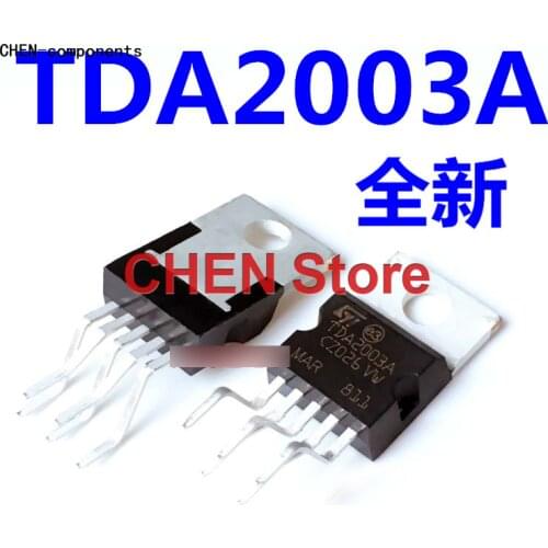 10pcs Brand new TDA2003A TO-220 audio power amplifier