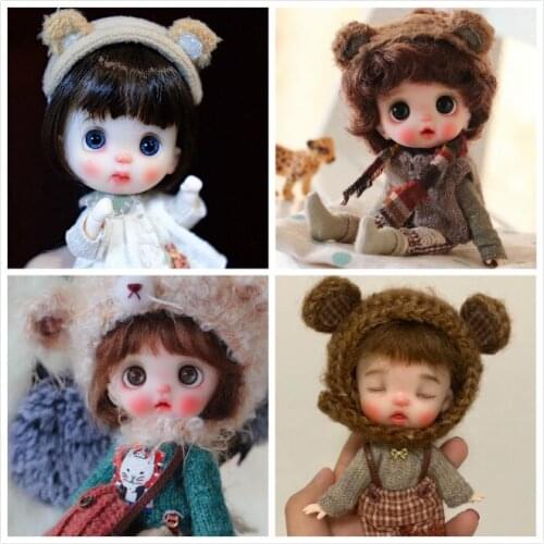 OB11 doll head customization 1/8 BJD dolls OB doll head DIY polymer clay 2020312