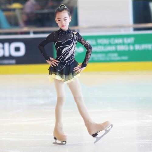 Ice Sating Dresses Adult Childrens Figure Skating Suit Artistic Gymnastics Uniform Skating Dress Competition Skirt
