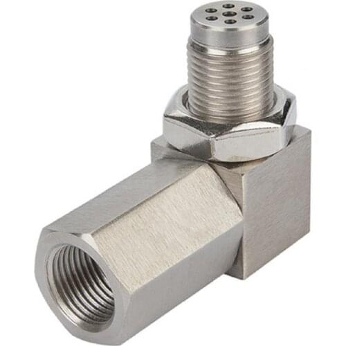 Oxygen Sensor Bung 90 Degree Easy to Install Durable Anti-heat Adapter Spacer for Auto