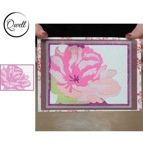 QWELL Flower Metal Cutting Dies for Scrapbooking and Card Making Paper Embossing Craft New 2020 die cuts