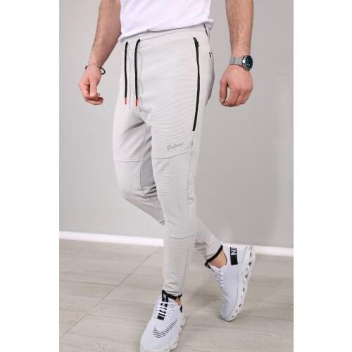 Delpino Dar Kesim Bağcıklı Jogger Pantolon