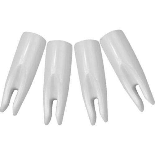 50 pcs new #6875 arrow nock white color for 7mm O.D. shaft hunting for hunter knock archery bow - free shipping