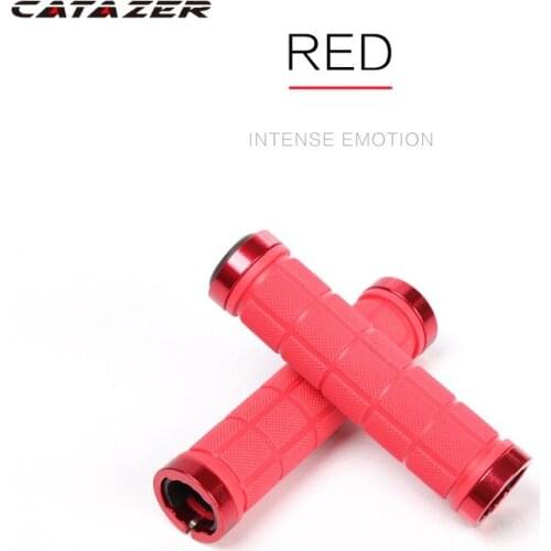 Bicycle Handlebar Road MTB Bike Double Locker Set Have Five Color Yellow Red White Black Blue Bicycle Accessories 13.3 X 2.2cm