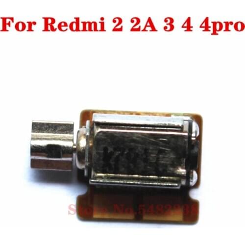 100% Original Vibrator Connector For Xiaomi Redmi 2 2A 3 4 4Pro Motor Vibration Module Flex Cable Replacement parts