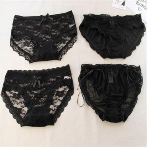 4Pcs Girlss Cotton Blend Panties Briefs Lingerie Shorts For Women Ladies Girls FSRM-4