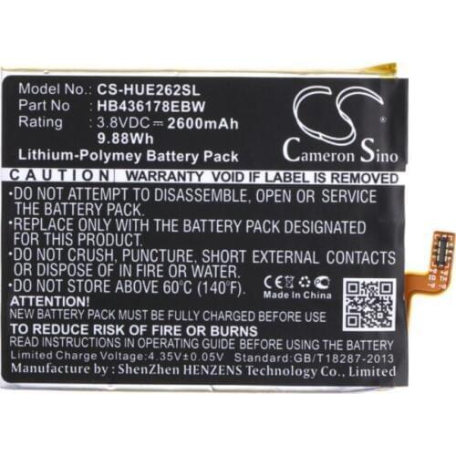 Cameron Sino 2600mah battery for HUAWEI 2629 Ascend Mate 7S CRR-CL00 CRR-CL20 CRR-L09 CRR-UL00 CRR-UL20 E2629 Mate S