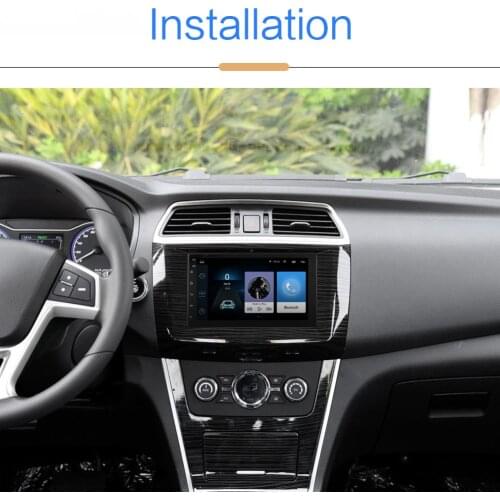 Android Car Navigation 9212A 7 Inch Android 10.1 Car Stereo FM Radio with GPS Wifi Bluetooth 1GB+16GB All-In-One Machine