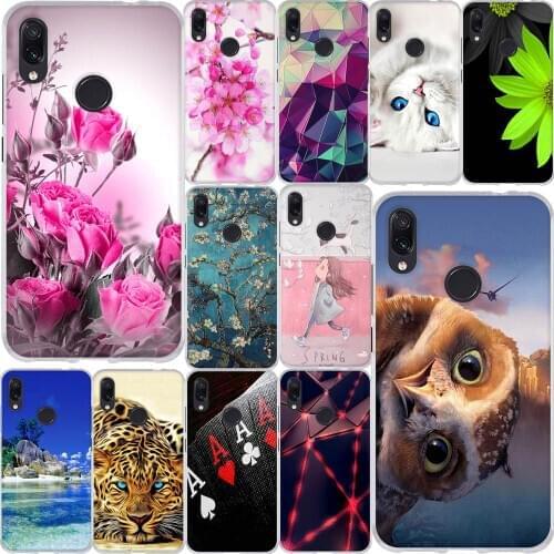 For Xiaomi Redmi Note 7 Case 6.3inch Back Cover For Xiomi Redmi Note 7 Case Silicone Soft Coque For Xiaomi redmi note7 pro Cover