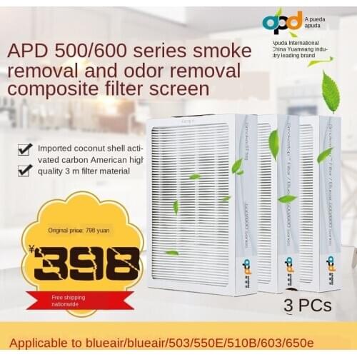 Blueair Blueair 501/503/550E/510B/603/650E filter net app filter core